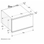 Gaggenau WSP222102 , serie 200, cassetto scaldavivande, 60 x 29 cm, Gaggenau antracite