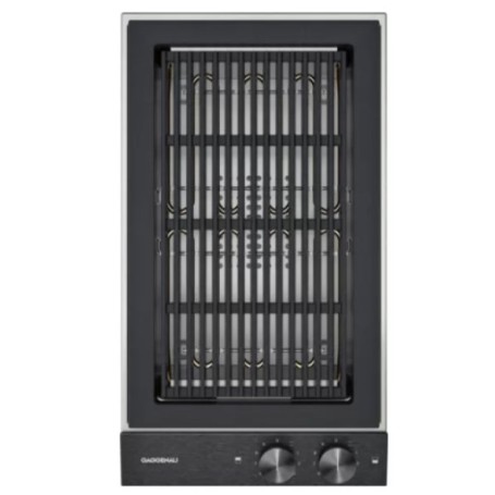 Gaggenau VR230120 Grill elettrico con pannello di controllo nero da 28 cm