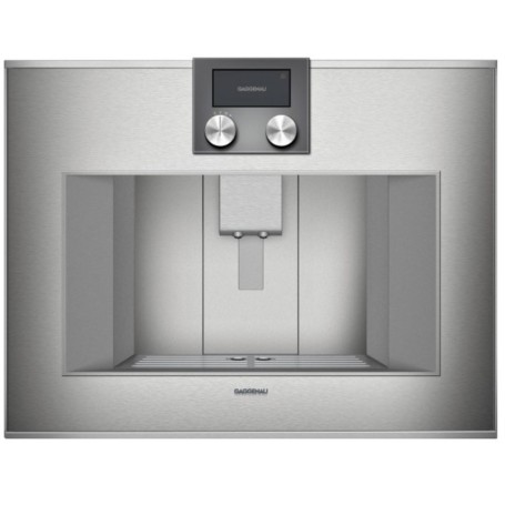 Gaggenau CM450111 serie 400 automatic espresso machine Stainless steelbacked full glass door