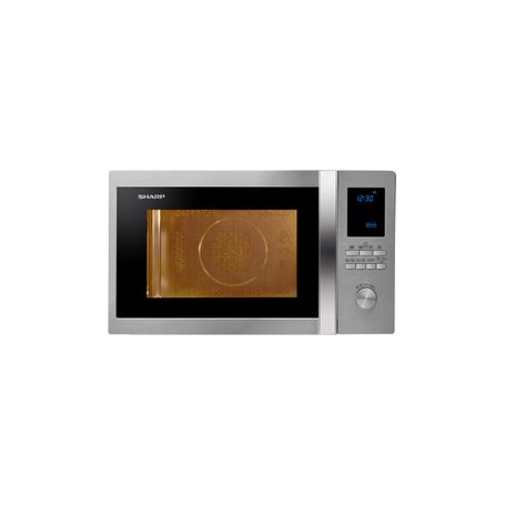 Sharp Home Appliances R-922STWE Superficie piana Microonde combinato 32 L 1000 W Acciaio inossidabile (R922STWE)