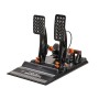 Asetek 40-010-0000001 periferica di gioco Nero, Arancione, Bianco USB Pedali PC