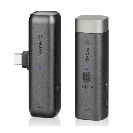BOYA BY-WM3U microfono Grigio Microfono per cellulare/smartphone