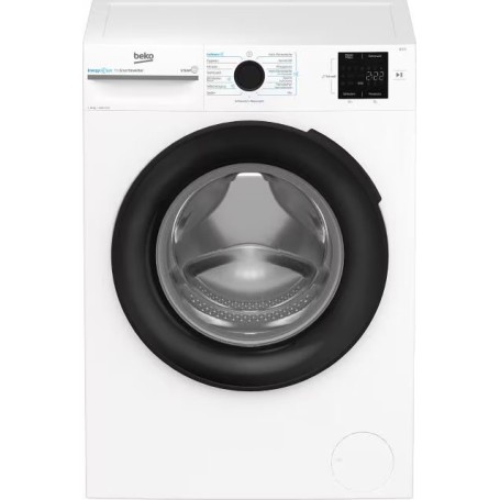 Lavatrice Beko BM3WFU31041X a carica frontale da 10 kg, larghezza 60 cm, 1400 giri/min, sicurezza bambini
