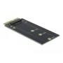 DeLOCK SATA 22 pin male to M.2 Key B slot scheda di interfaccia e adattatore Interno (64099)