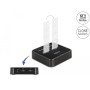DeLOCK Docking Station M.2 per 2 x M.2 NVMe PCIe SSD con funzione di clonazione (64177)