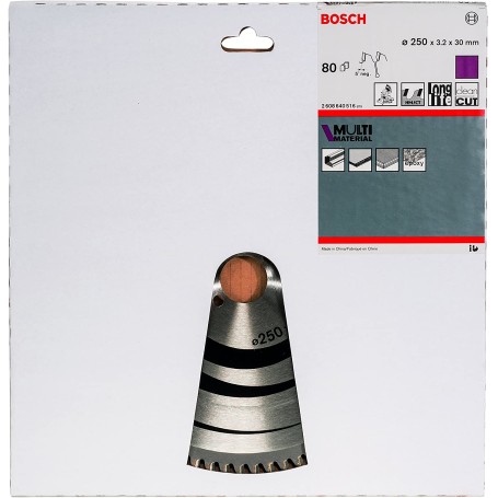 Bosch ‎2608640516 lama circolare 25 cm 1 pz