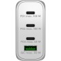 USB-C PD Multiport-Schnellladegert 100 Watt (wei, 1x USB-A QC, 3x USB-C PD, GaN-Technologie) (65556)