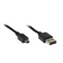 Alcasa USB 2.0 A/mini, 2m cavo USB USB A Mini-USB A Nero (3310-EU02)