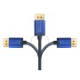 Alcasa 4814-SF005B cavo DisplayPort 0,5 m Blu