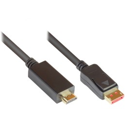Alcasa DP14-HDMI10 cavo DisplayPort 10 m HDMI Nero