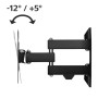Hama 00118101 Supporto TV a parete 121,9 cm (48") Nero