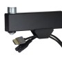 Hama 00118101 Supporto TV a parete 121,9 cm (48") Nero