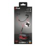 Trust TRU GXT 408 Auricolare Cablato In-ear Giocare Nero, Rosso (23029)