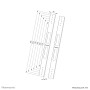 Neomounts by Newstar kit estensione VESA (AWL-250BL18)