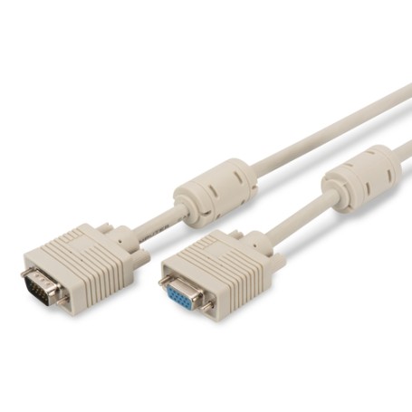 Digitus AK-310203-100-E cavo VGA 10 m VGA (D-Sub) Beige