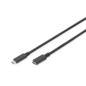 Digitus AK-300210-015-S cavo USB 1,5 m USB 2.0 USB C Nero