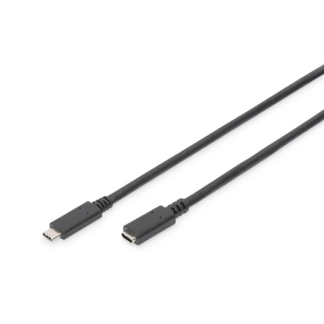 Digitus AK-300210-015-S cavo USB 1,5 m USB 2.0 USB C Nero