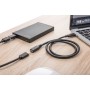 Digitus AK-300210-015-S cavo USB 1,5 m USB 2.0 USB C Nero