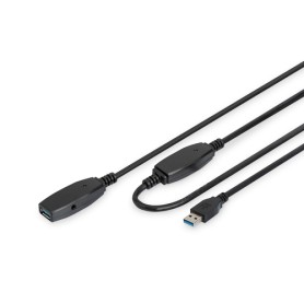 Digitus DA-73106 cavo USB USB 3.2 Gen 1 (3.1 Gen 1) USB A Nero