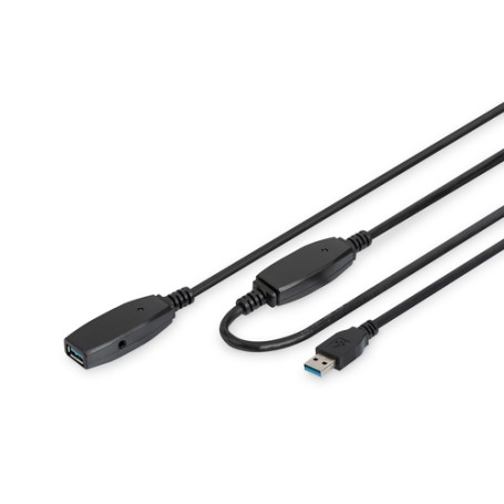 Digitus DA-73106 cavo USB USB 3.2 Gen 1 (3.1 Gen 1) USB A Nero