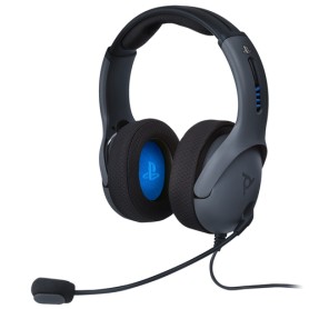 PDP LVL50 Cuffia Padiglione auricolare Connettore 3.5 mm Nero, Blu (051-099-EU-BK)