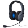 PDP LVL50 Cuffia Padiglione auricolare Connettore 3.5 mm Nero, Blu (051-099-EU-BK)