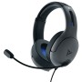 PDP LVL50 Cuffia Padiglione auricolare Connettore 3.5 mm Nero, Blu (051-099-EU-BK)