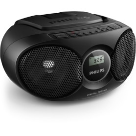 Philips AZ215B/12 impianto stereo portatile Digitale 3 W Nero