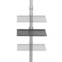 Techly ICA-TR32 Supporto TV a parete 177,8 cm (70") Nero, Grigio