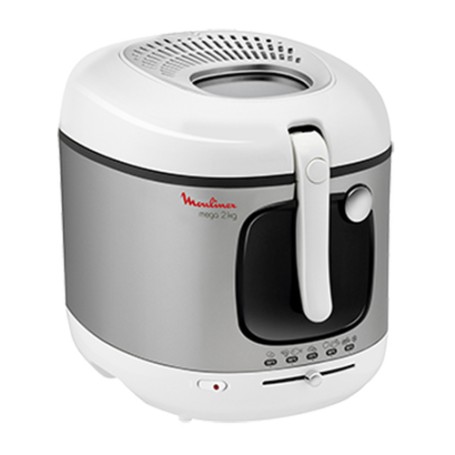 Moulinex Mega Singolo Indipendente 2100 W Argento, Bianco (AM4800)