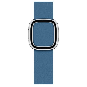 Apple MTQM2ZM/A accessorio per smartwatch Blu Pelle