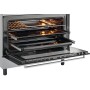 Cucina a gas Oranier FZE 1499 24 , EEK: A, ugelli propano inclusi, gas naturale, 90 cm, attacco WOK, acciaio inossidabile