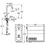 GROHE Blue Home Mono Starter Kit, girevole fino a 150°, cromato (31498001)