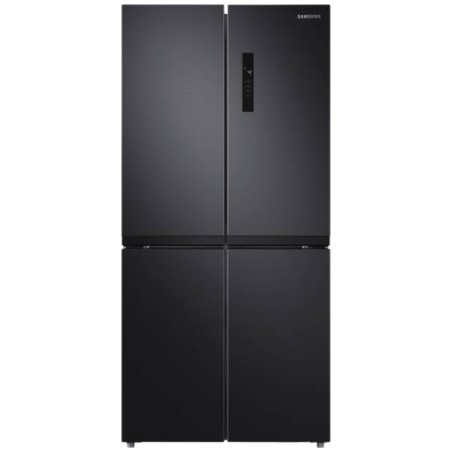 Samsung RF48A400EB4/EG - Porta francese, acciaio nero premium, 488 ℓ