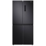 Samsung RF48A400EB4/EG - Porta francese, acciaio nero premium, 488 ℓ