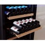 Swisscave WL355F , frigorifero per vino a 1 zona, 120 cm, 111 bottiglie, nero