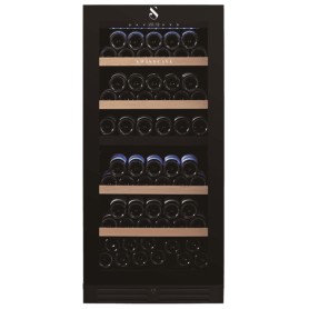 Swisscave WL355DF , frigorifero per vino a 2 zone, 127 cm, 107 bottiglie, nero