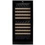 Swisscave WLB-360DF-MIX , frigorifero per vino a 2 zone, 127 cm, 103 bottiglie, nero