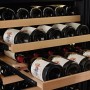 Swisscave WLB-360DF-MIX , frigorifero per vino a 2 zone, 127 cm, 103 bottiglie, nero