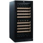 Swisscave WLB-360DF-MIX , frigorifero per vino a 2 zone, 127 cm, 103 bottiglie, nero
