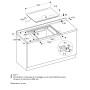 Gaggenau CI282102 Piano cottura ad induzione senza cornice da 80 cm