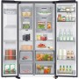 SAMSUNG RS70F66KCFEF, affiancati (acciaio inossidabile (scuro), modalità AI Energy, collegamento idrico fisso)