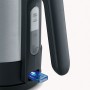 Severin WK 3409 bollitore elettrico 1,7 L 2200 W Nero, Acciaio inossidabile (WK 3409) (WK3409)