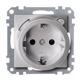 Merten 232860 presa energia Alluminio