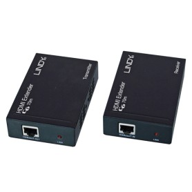 Lindy 38139 moltiplicatore AV Trasmettitore e ricevitore AV Nero