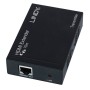Lindy 38139 moltiplicatore AV Trasmettitore e ricevitore AV Nero