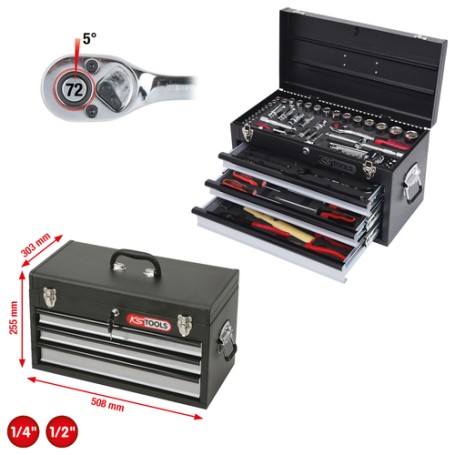 KS Tools 918.0200 set di strumenti meccanici 99 strumenti