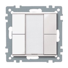 Merten 627619 interruttore elettrico Bianco