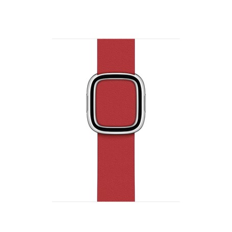 Apple MY682ZM/A accessorio per smartwatch Band Rosso Pelle