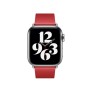 Apple MY662ZM/A accessorio per smartwatch Band Rosso Pelle
